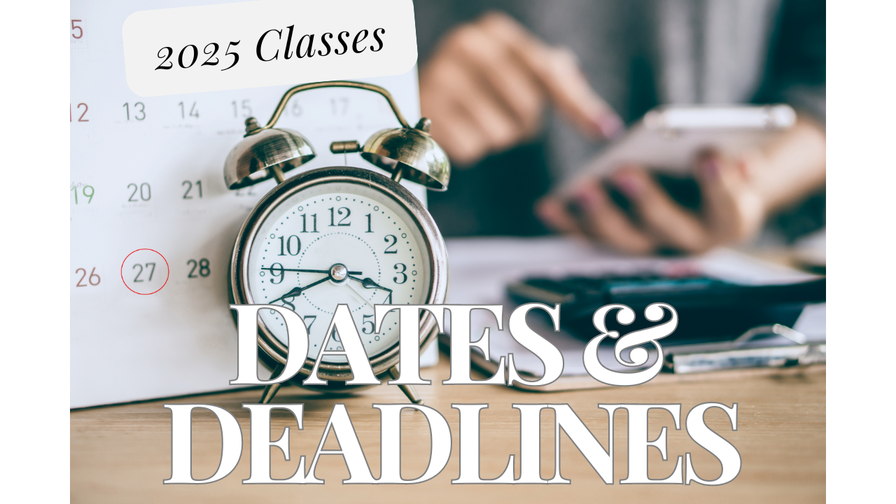 Classes Dates & Deadlines (1)